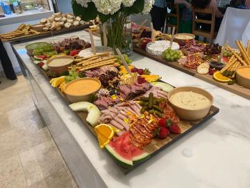 4M antipasto - all eaten! Do you need some specialty catering?